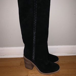 Ugg Maeva Tall Black Suede Boots